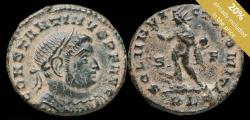 Ancient Coins - Constantine I - SOLI INVICTO COMITI, Lyon - 22 mm / 4.67 gr.