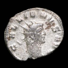 Ancient Coins - Gallienus Antoninianus - AEQVITAS AVG - 20 mm / 2,04 gr.