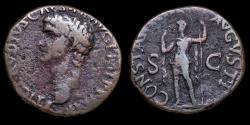 Ancient Coins - Claudius As - CONSTANTIAE AVGVSTI - 26 mm / 10,95 gr.