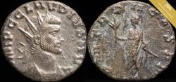 Ancient Coins - Claudius II Antoninianus - PM TR P II COS PP - 19 mm / 3.14 gr.