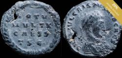 Ancient Coins - Crispus - VOT V / MVLT X / CAESS / T SЄ, Votive - 19 mm / 3.23 gr.