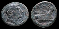 Ancient Coins - Roman Republican Semuncia, Anonymous (217-215 b.C.) - 22 mm / 6,65 gr.