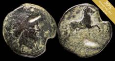 Ancient Coins - Ancient - Sacili, Pedro Abad (Cordoba), Ae Dupondius - 33 mm / 20.89 gr.