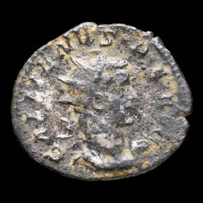 Ancient Coins - Gallienus Antoninianus - VICT GERMANICA - 23 mm / 2.57 gr.