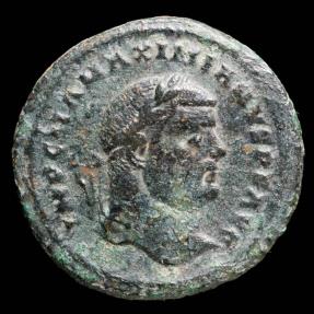 Ancient Coins - Maximianus Herculeus - GENIO POPVLI ROMANI, Cizycus - 29 mm / 9.46 gr.