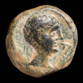 Ancient Coins - Ancient Hispania - Castulo - (Jaén) Ae Quadrans - 19 mm / 5.95 gr.