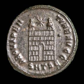 Ancient Coins - Contantine I - PROVIDENTIAE AVGG, Antiochia - 19 mm / 3.35 gr.