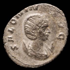 Ancient Coins - Salonina Ae Antoninianus - PVDICITIA - 21 mm / 3.11 gr.