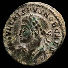 Ancient Coins - Crispus - PROVIDENTIAE CAESS, Trier - 20 mm / 3.12 gr.