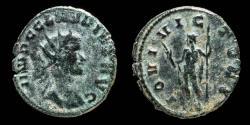 Ancient Coins - Claudius II Antoninianus - IOVI VICTORI - 21 mm / 3.31 gr.
