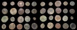 Ancient Coins - Roman Empire Lot of 20 coins minted between the 3rd and 4th centuries AD.