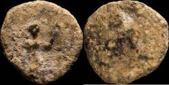 Ancient Coins - Ancient Hispania - Plomo Monetiforme, mining series- 12 mm / 1.76 gr.