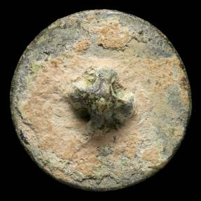 Ancient Coins - Button Military French, Regiment 75, Napoleonic Wars - 22 mm.