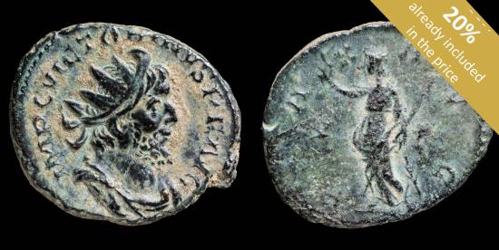 Ancient Coins - Victorinus - PAX AVG - 21 mm / 2.76 gr.