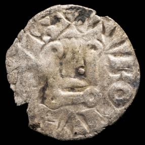 Ancient Coins - Denier Tournois Philips II France - 18 mm / 0.68 gr.