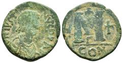 Ancient Coins - JUSTINIAN I.(527-565).Constantinople.Follis.