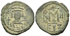Ancient Coins - MAURICE TIBERIUS.(582-602).Cyzicus.Follis.