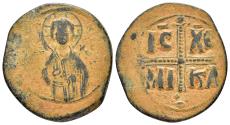 Ancient Coins - MICHAEL IV .(1034-1041).Anonymous Class C.Constantinople.Follis.