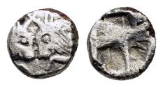 Ancient Coins - CARIA. Uncertain.(5th century BC).Obol.