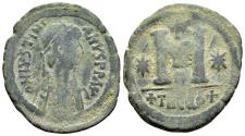 Ancient Coins - JUSTINIAN I.(527-565).Constantinople.Follis.