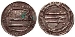 World Coins - ABBASID AR DIRHAM AL MANSUR 155 AH AL MAHDIYYE MINT 3.0 GR & 26,65 MM