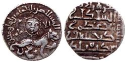 World Coins - SELJUQ of RUM KAYKHUSRAW II AR HALF DIRHAM SIWAS 638 AH RR 1.4 GR & 17,80 MM