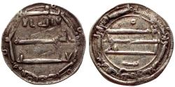 World Coins - ABBASID AR DIRHAM AL MAHDI 163 AH AL ABBASIYYE MINT 2.7 GR & 24,32 MM