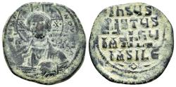 Ancient Coins - BASIL II & CONSTANTINE VIII.Anonymous Issue.(976-1025).Constantinople.Ae.