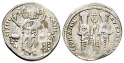 Ancient Coins - ANDRONICUS II PALAEOLOGUS with MICHAEL IX (1295-1320).Constantinople.Basilikon.