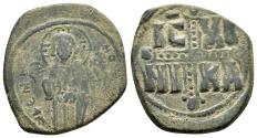Ancient Coins - MICHAEL IV .(1034-1041).Anonymous Class C.Constantinople.Follis.