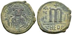 Ancient Coins - TIBERIUS II CONSTANTINE (578-582). Antioch. Follis.