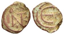Ancient Coins - JUSTIN II.(565-578).Constantinople.Decanummium.