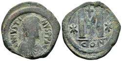 Ancient Coins - JUSTINIAN I.(527-565).Constantinople.Follis.