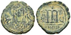 Ancient Coins - MAURICE TIBERIUS.(582-602).Antioch.Follis.