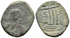 Ancient Coins - ANONYMOUS FOLLIS.Romanus III.(1028-1034).Constantinople.Ae.