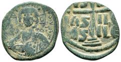 Ancient Coins - ANONYMOUS FOLLIS.Romanus III.(1028-1034).Constantinople.Ae.