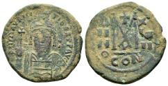 Ancient Coins - MAURICE TIBERIUS.(582-602).Constantinople.Ae.