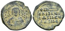 Ancient Coins - BASIL II & CONSTANTINE VIII.Anonymous Issue.(976-1025).Constantinople.Ae.