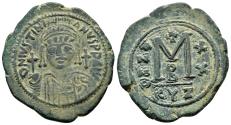 Ancient Coins - JUSTINIAN I (527-565).Cyzicus.Follis.