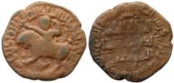 World Coins - ARTUQIDS Æ DIRHEM of NASIR AL DIN ARTUQ ARSLAN 606 AH MARDIN MINT  9.0 GR & 29 MM