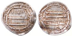 World Coins - ABBASID AR DIRHAM AH 175 MADINAT AL SALAM 2.6 GR & 23 MM