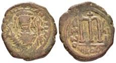 Ancient Coins - MAURICE TIBERIUS.(582-602).Nicomedia.Follis.