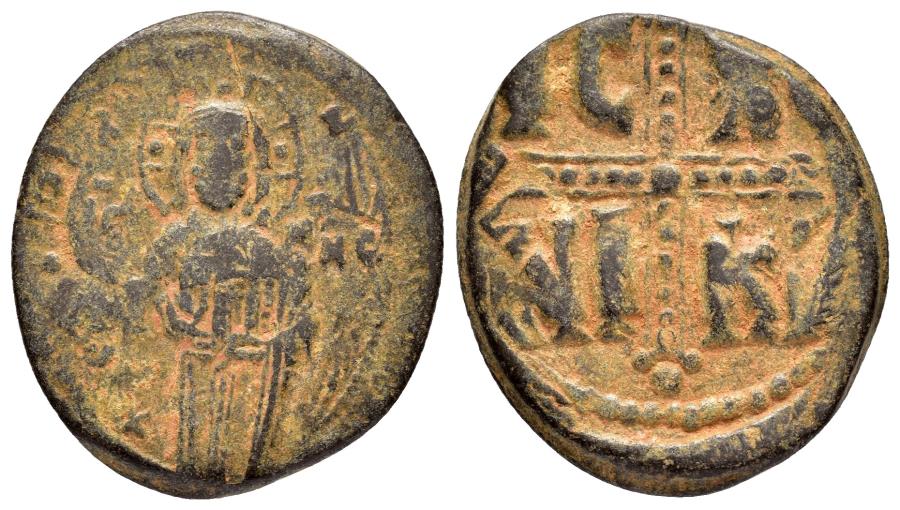 MICHAEL IV .(1034-1041).Anonymous Class C.Constantinople.Follis.