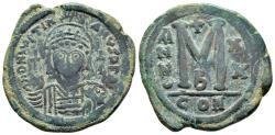 Ancient Coins - JUSTINIAN I.(527-565).Constantinople.Follis.
