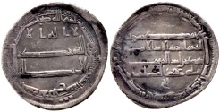 World Coins - ABBASID AL RASHID AR DIRHAM AH 182 MADINAT BALKH