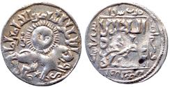 World Coins - SELJUQ of RUM AR DIRHAM of KAYKHUSRAW II AH 641 SIWAS 3.0 GR & 22 MM
