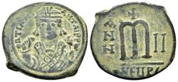 Ancient Coins - MAURICE TIBERIUS.(582-602).Antioch.Follis.