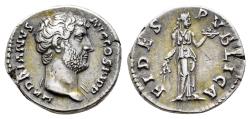 Ancient Coins - HADRIAN (117-138). Denarius. Rome.
