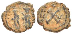 Ancient Coins - PHOCAS with LEONTIA.(602-610).Antioch.Decanummium.