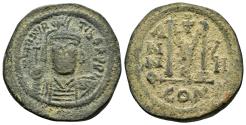 Ancient Coins - MAURICE TIBERIUS.(582-602).Constantinople.Ae.